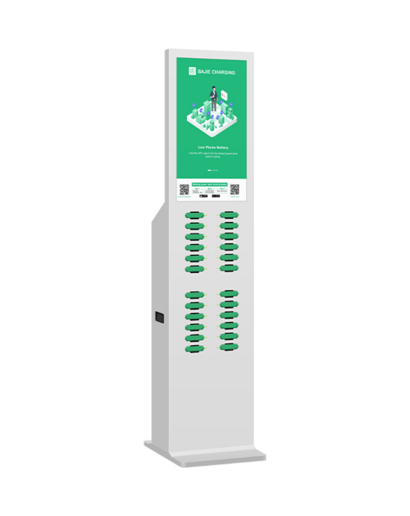With advertising screen, suitable for places with high traffic, such as shopping malls, museums.