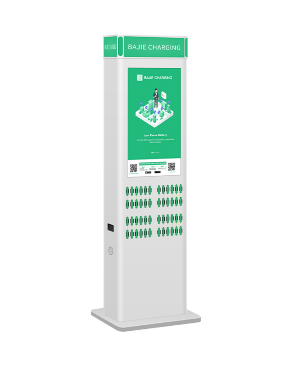 With advertising screen, suitable for places with high traffic, such as shopping malls, museums.