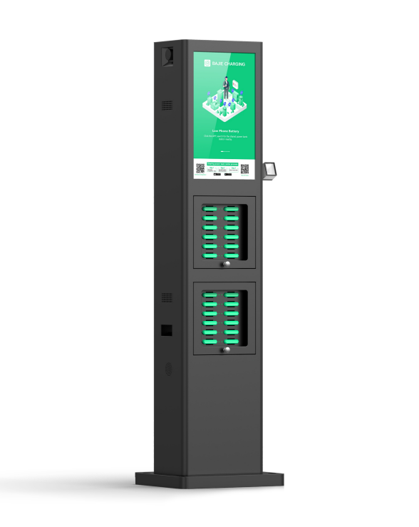 with advertising screen, pos reader,suitable for places with high traffic , suchas shopping malls, museums.