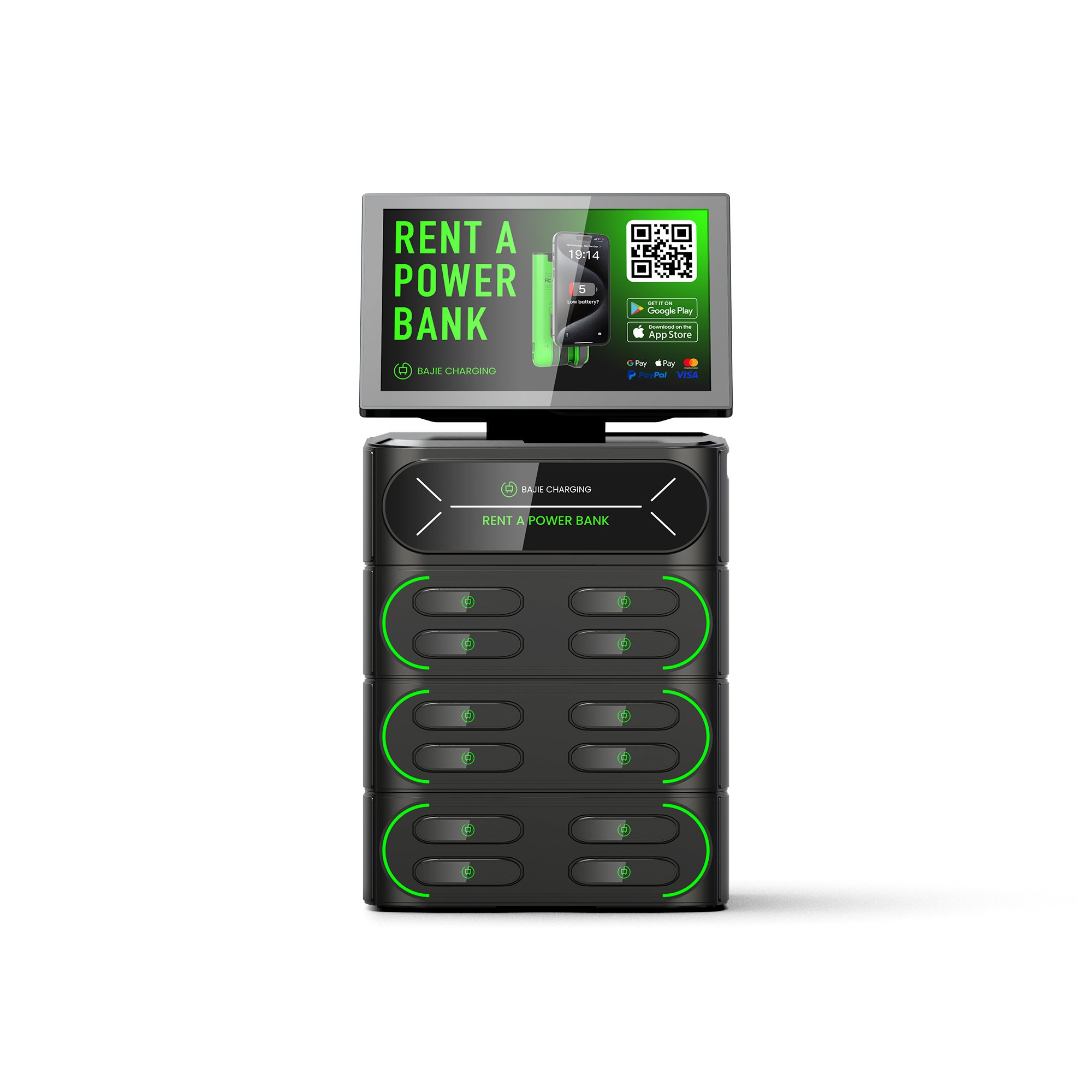 12-Slot Mobile Phone Power Bank