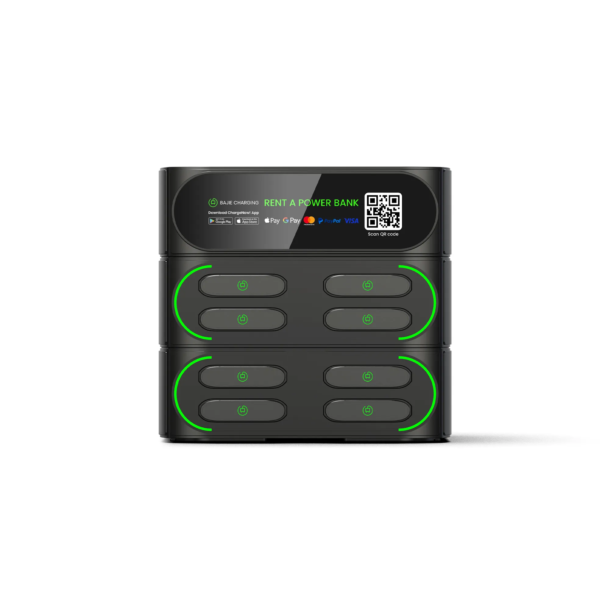 8-Slot Cell Phone Power Bank
