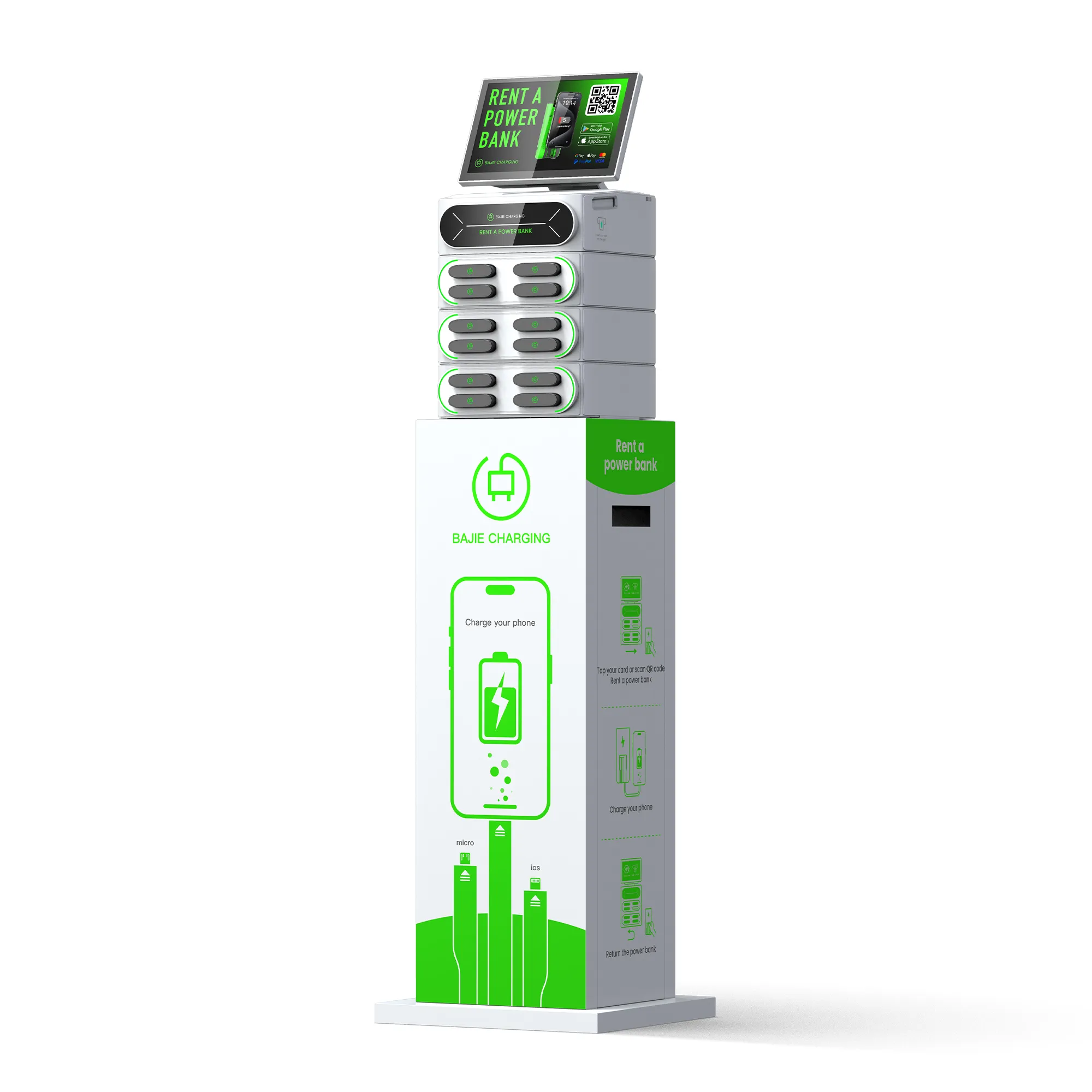 12-Slot Mobile Phone Power Bank