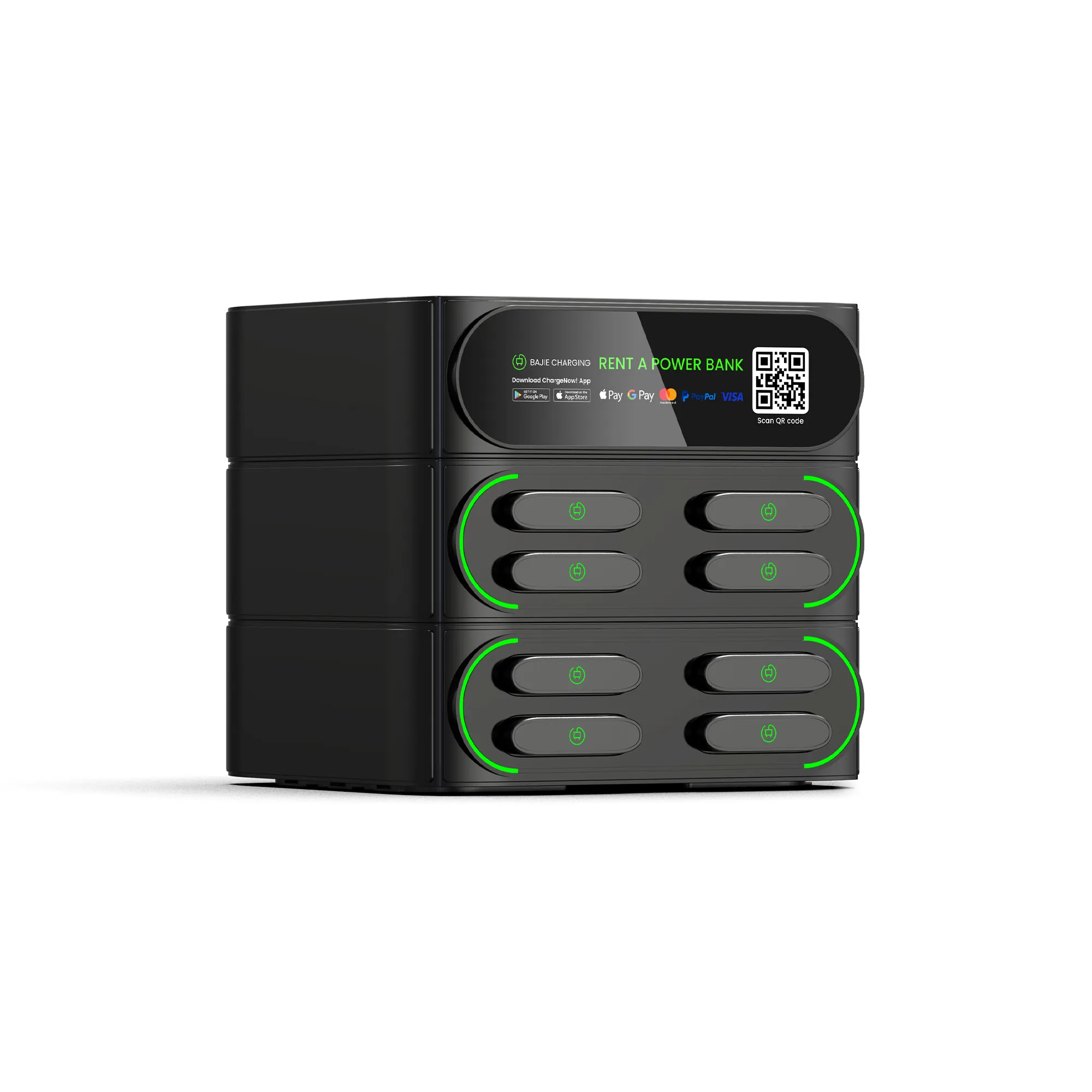 8-Slot Cell Phone Power Bank