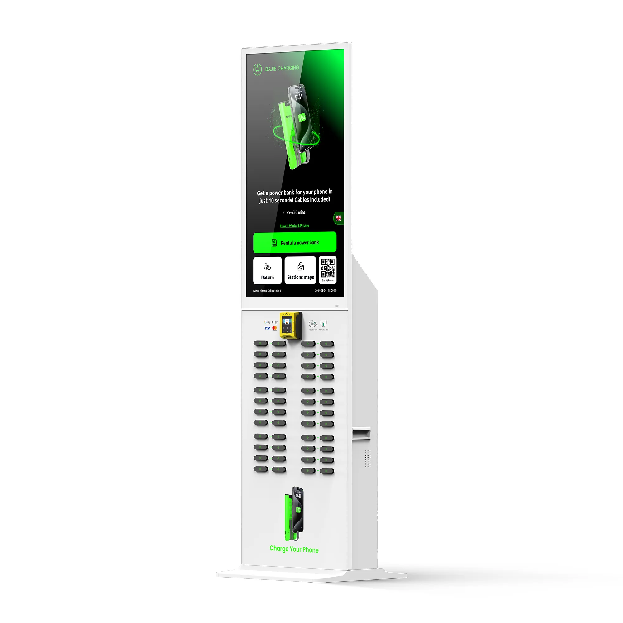 48-Slot Vending Machine Power Bank