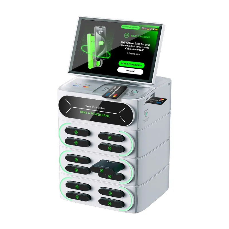 12-Slot charging Station + Touch & POS
