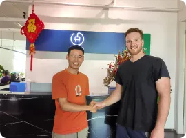 南非客户合照2