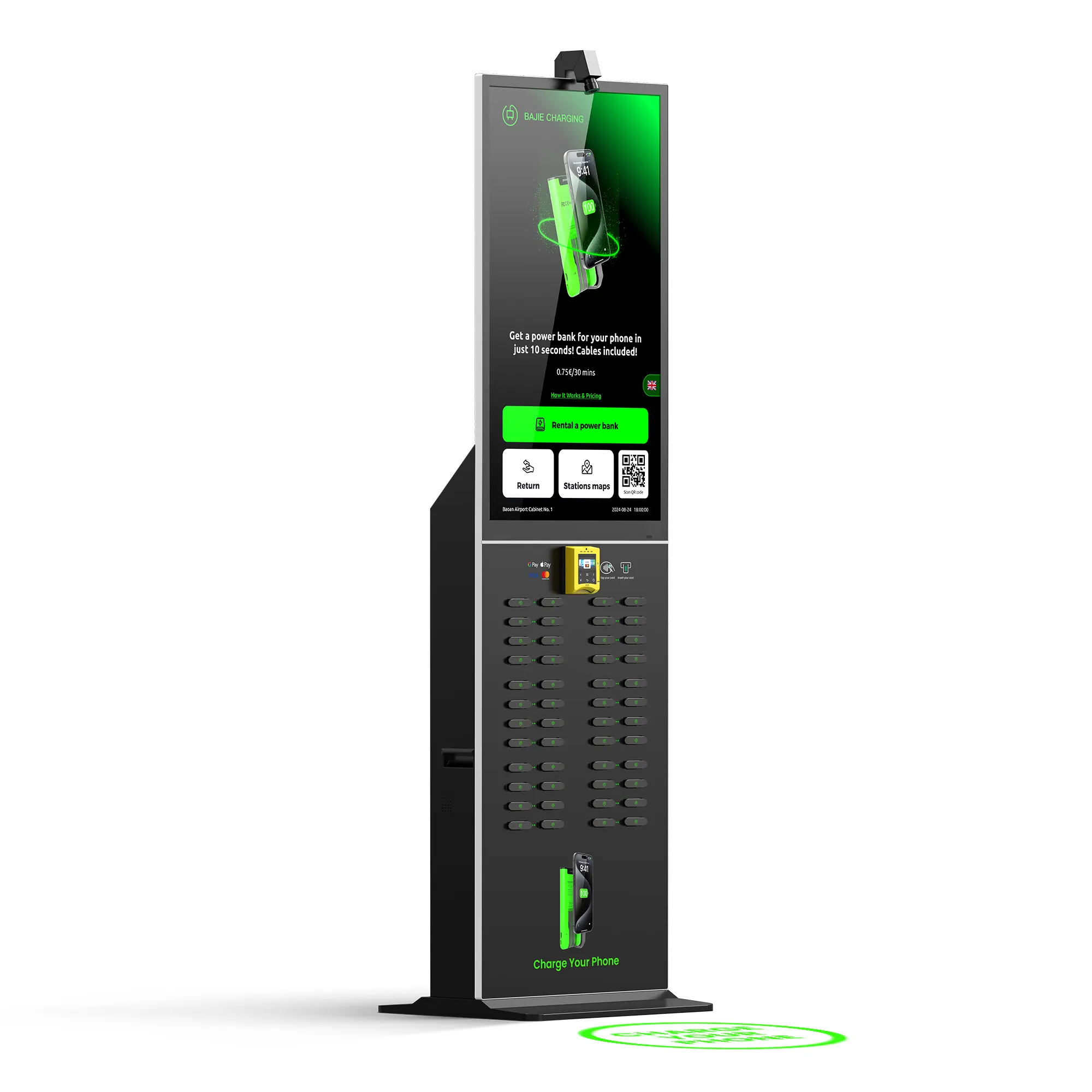 48-Slot Vending Machine Power Bank