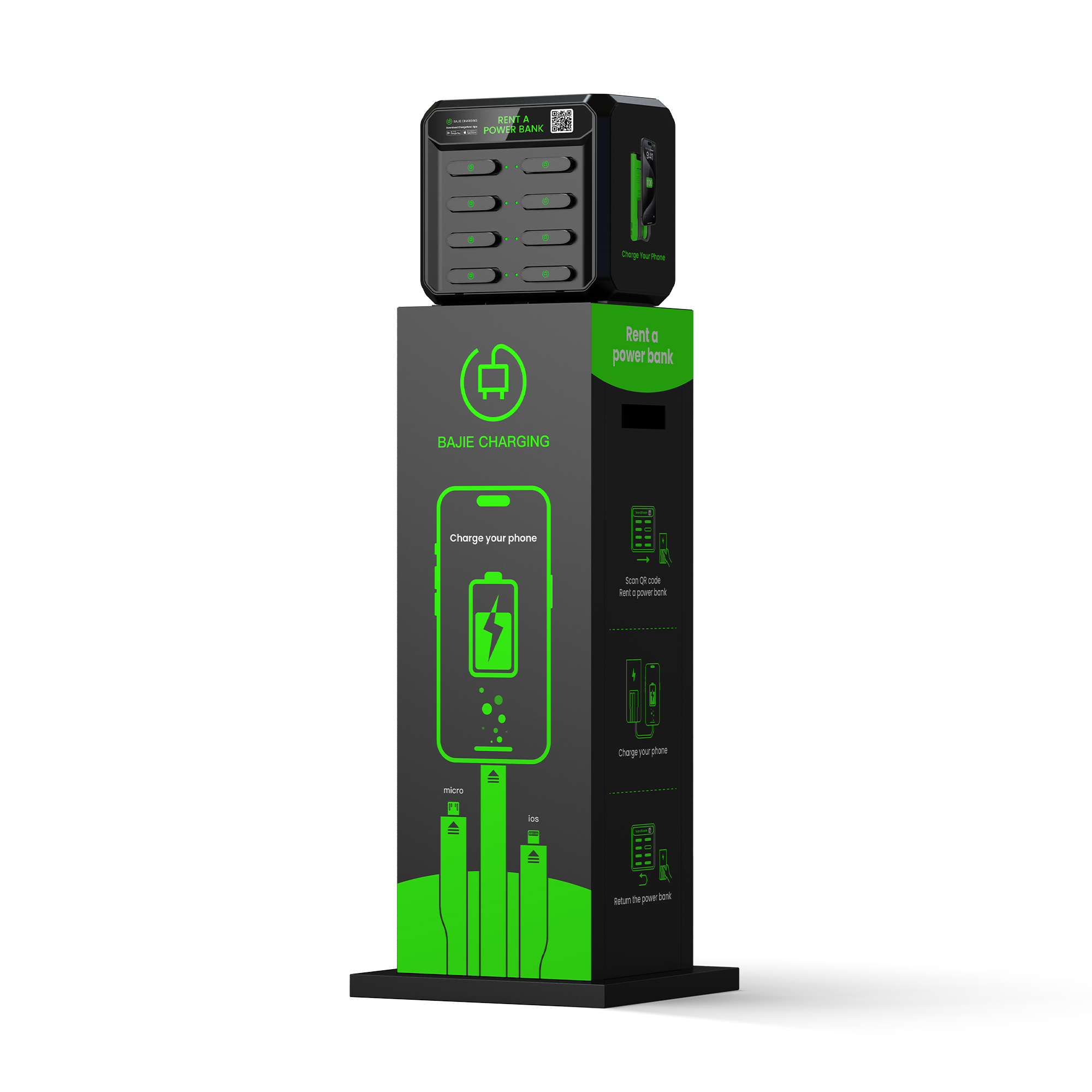 8-Slot All-in-one Charging Station