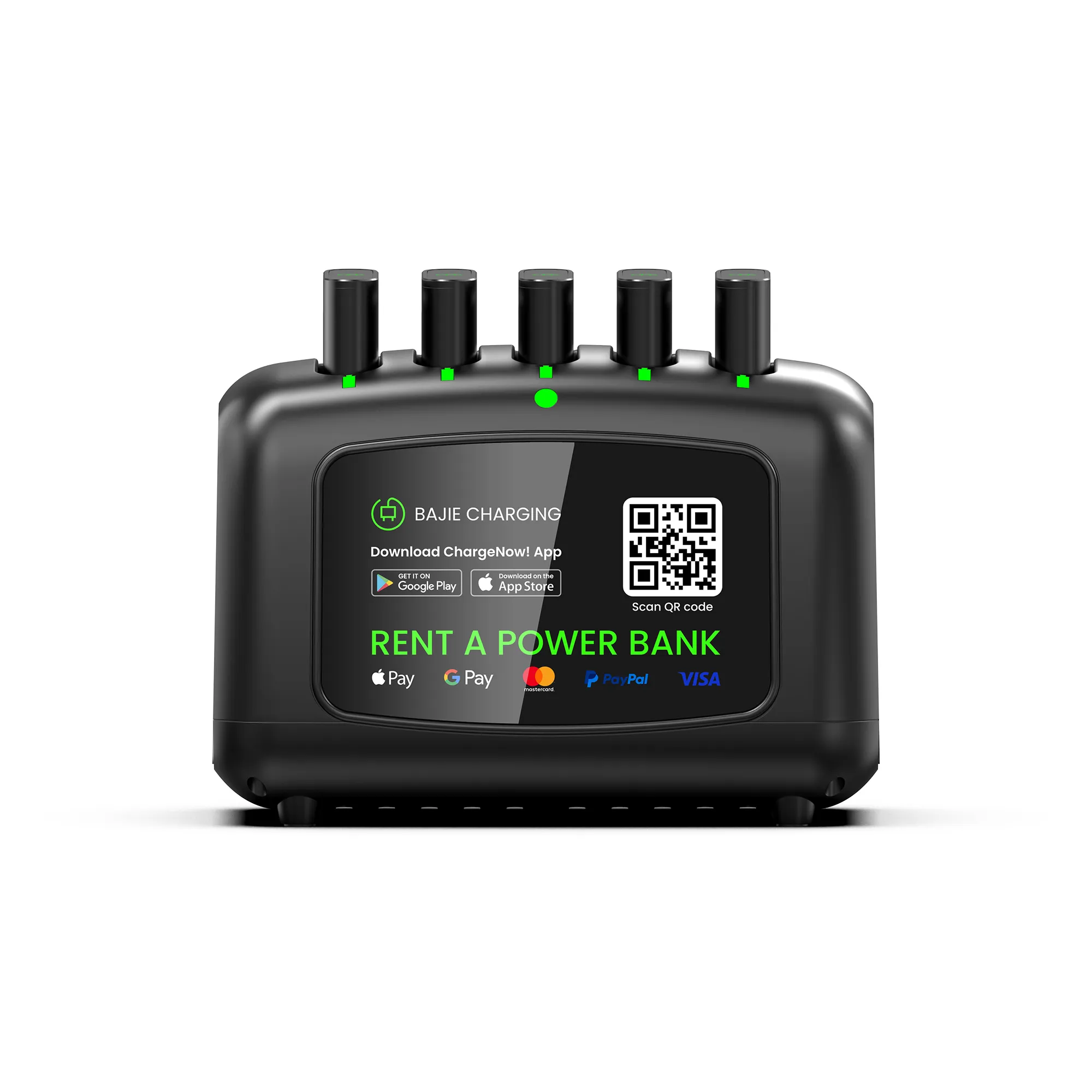 5-Slot Mini Power Bank Rental Station
