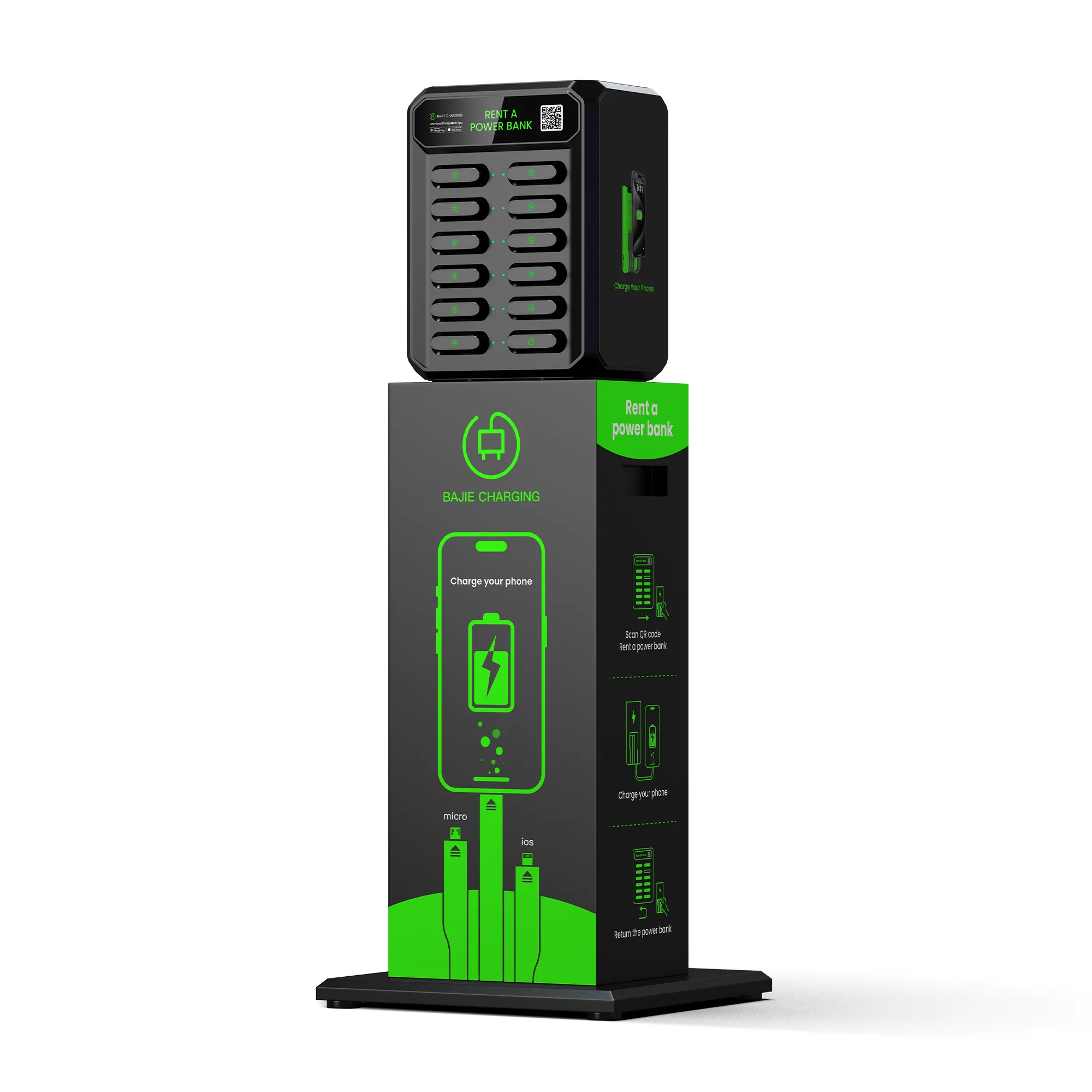 12-Slot Phone Charging Station