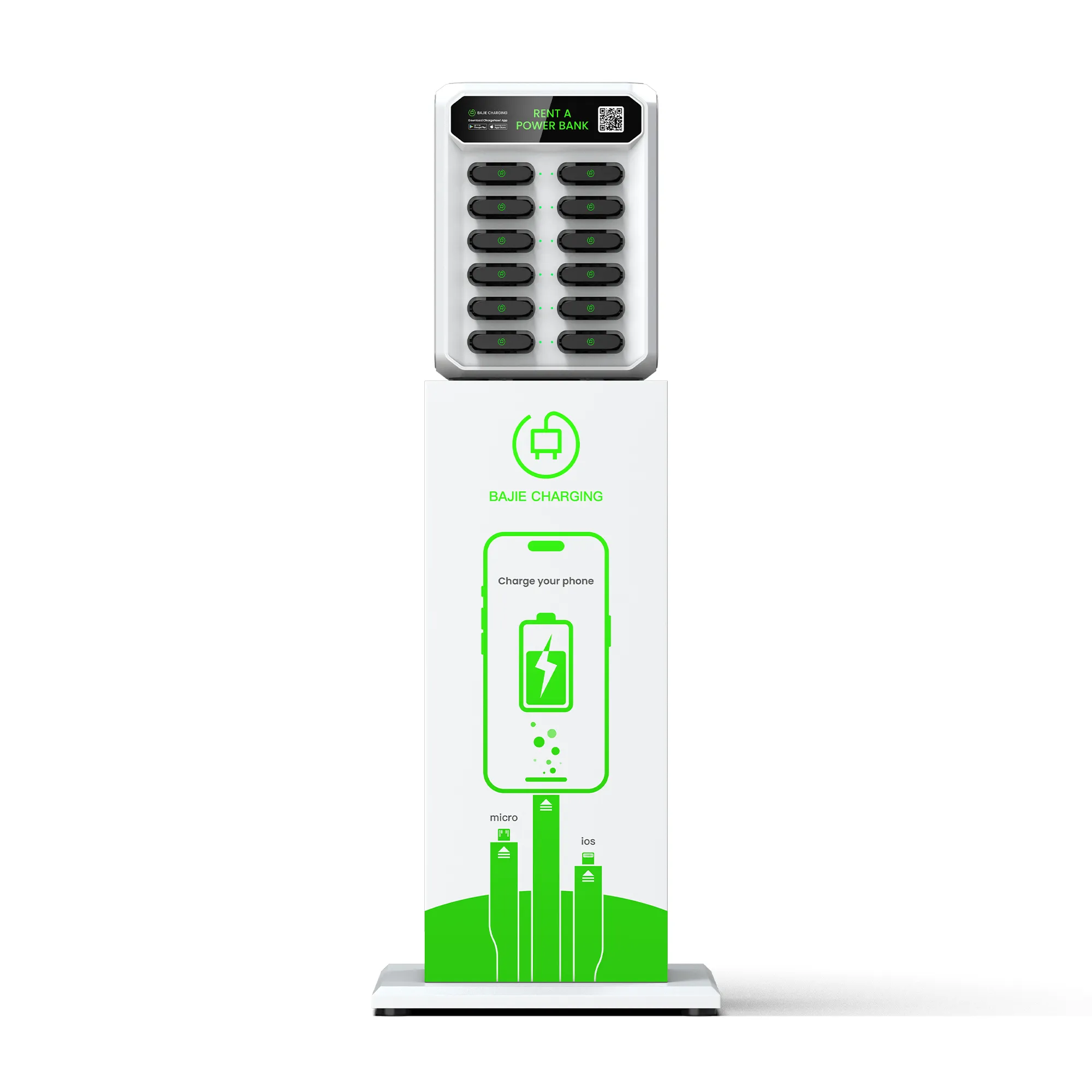 12-Slot Phone Charging Station