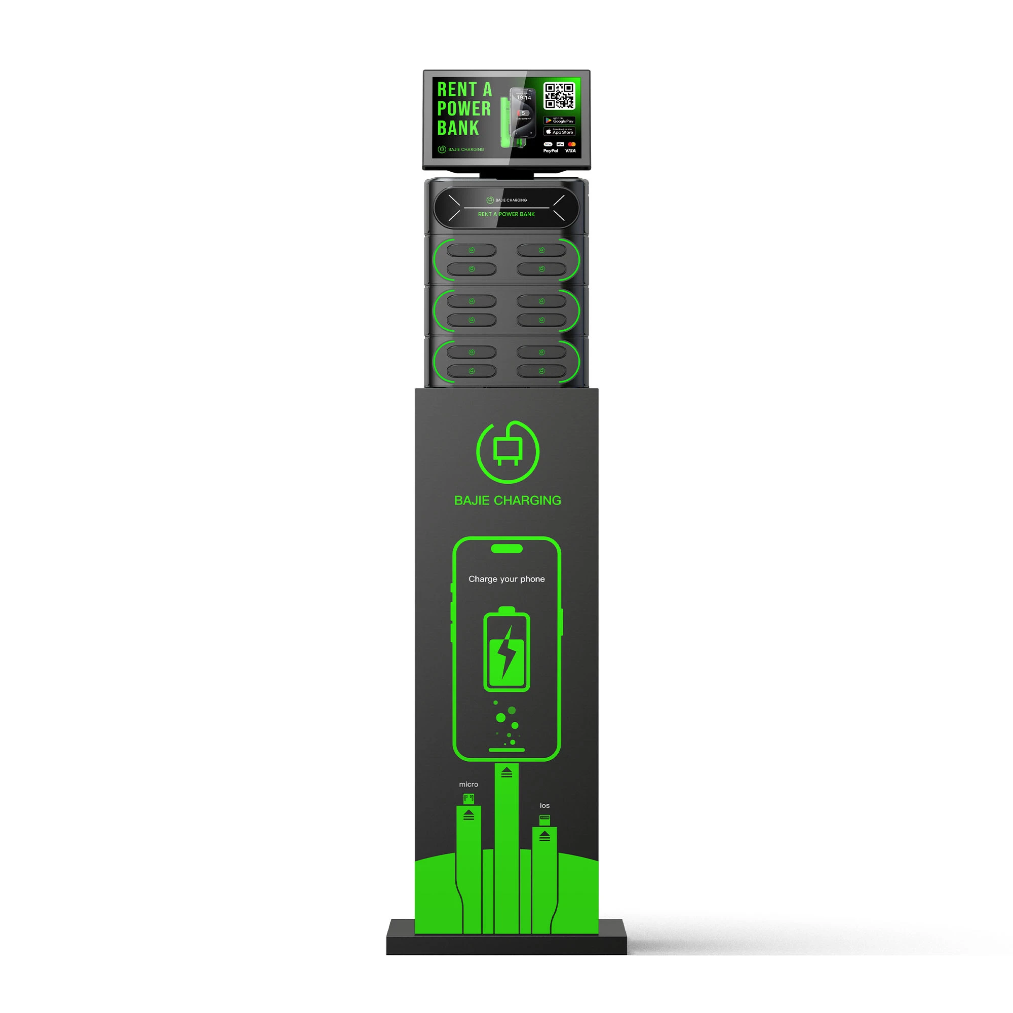 12-Slot Mobile Phone Power Bank
